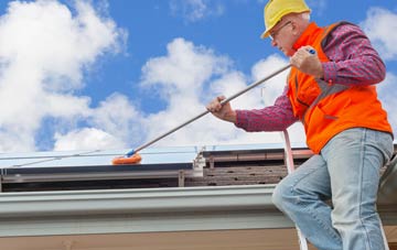 Durlow Common soft wash roof cleaning